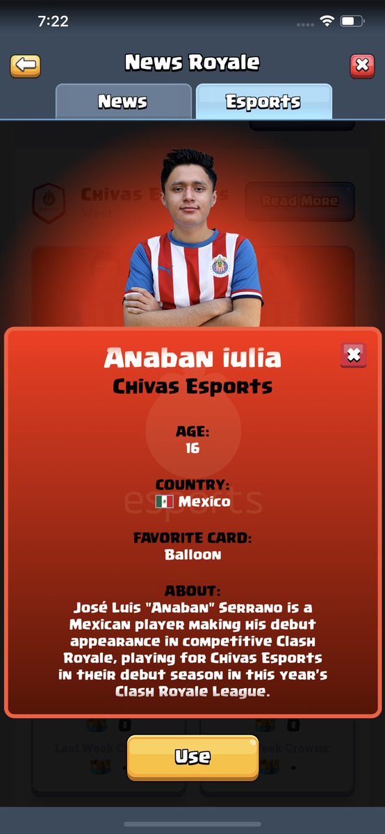 Gracias a todos los que me están poniendo en su Fantasy 🥰
Es la primera vez que aparezco en el juego 😍