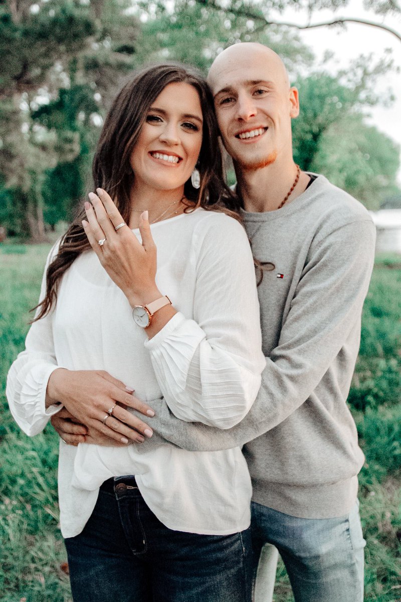 LaneyEden's tweet photo. It’s been one week and I’m still not over it ❤️🥰 I cant wait to be your wife!! https://t.co/UMIrK0kh2K