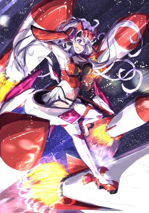 #絵晒したらみんながブァァァってRTしてくれてブァァァってフォロワーがブァァァって増えブァァァるブァァァらブァァァしブァァァブァァァァァアアい
ミサイルブァァァブァァァ‼️
全身凶器でミサイルサーファークリスちゃん? 出来たてラフ絵、過去絵も(*≧Δ≦)
#シンフォギア #symphogear #雪音クリス 