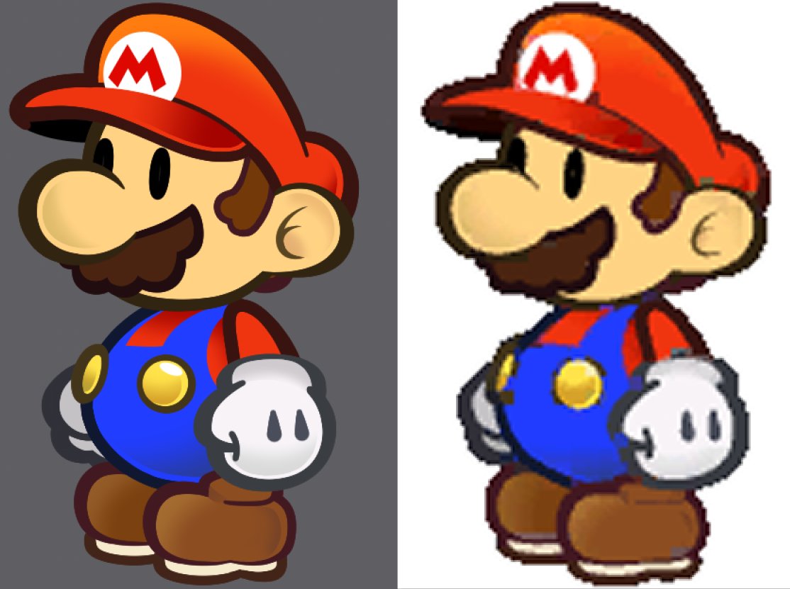 an uncrustified Paper Mario..cuz idk, for potential future purposespic.twit...