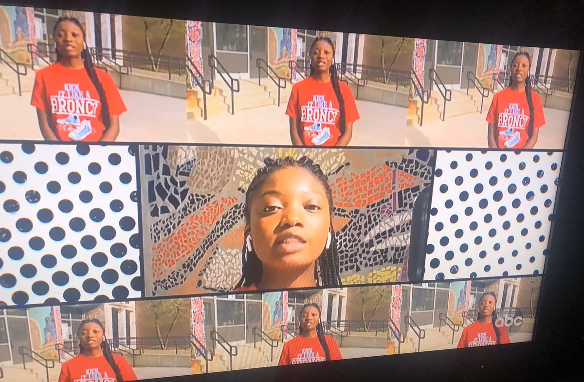 I’m so inspired by the students from the #ClassOf2020 being celebrated on #GraduateTogether! But as a proud Illinoisan and graduate of <a href="/ChiPubSchools/">CPS - Chicago Public Schools</a>, I was thrilled to see a fellow Kenwood Academy Bronco introduce President <a href="/BarackObama/">Barack Obama</a>! Way to go, Aniyah, and congratulations!💯
