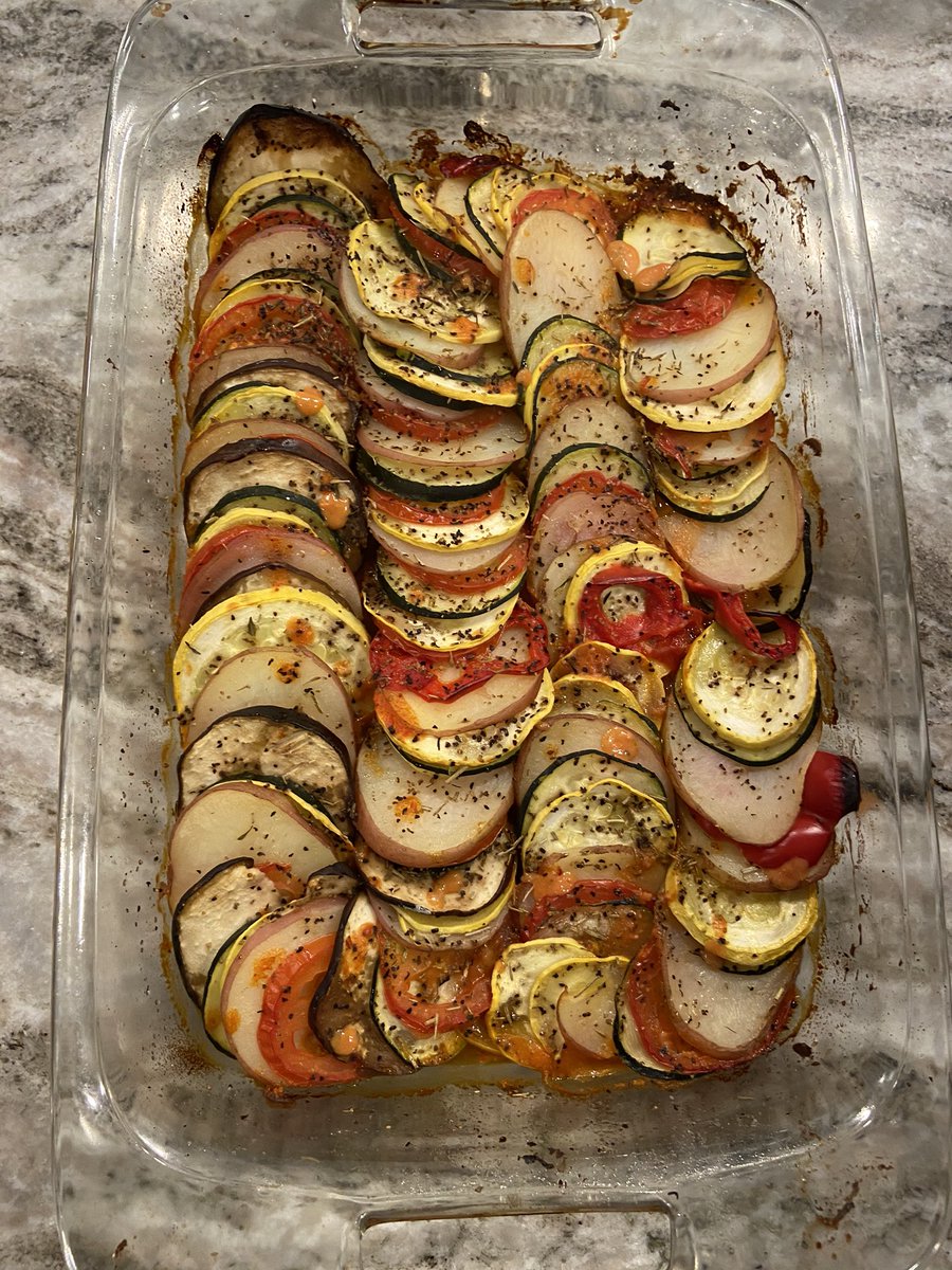leggieson's tweet photo. My kid can cook! Delicious dindin.. Ratatouille😋 https://t.co/DeLcgnAgBW
