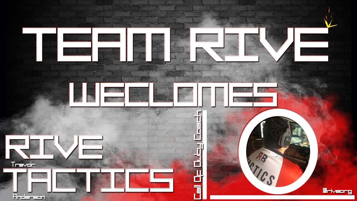 RIVEorg's tweet image. Team Rive is pleased to announce two of its newest faces (or backs) to the Rive family!  Trevor @TrevorTactics Anderson &amp;amp; Gavin @SmiileySlays Zehe!

Trevor will be replacing @RiveJTG as our COD coach and Gavin will be entering as one of our new content creators &amp;amp; CoD players!