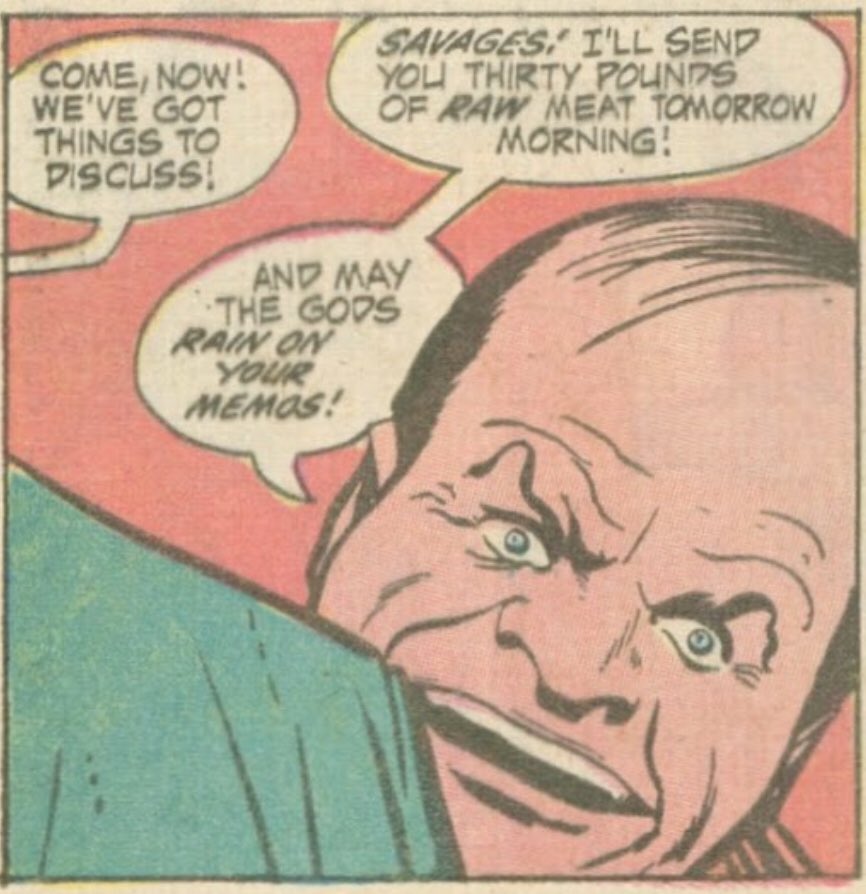 Agter meeting Goody Rickles, the real Don Rickles shows up soon after. The real Don HATED this whole comic event, thinking he was just gonna appear in one panel and not seeing his presence in a great cosmic epic as a compliment. He thought they were exploiting him to sell comics.