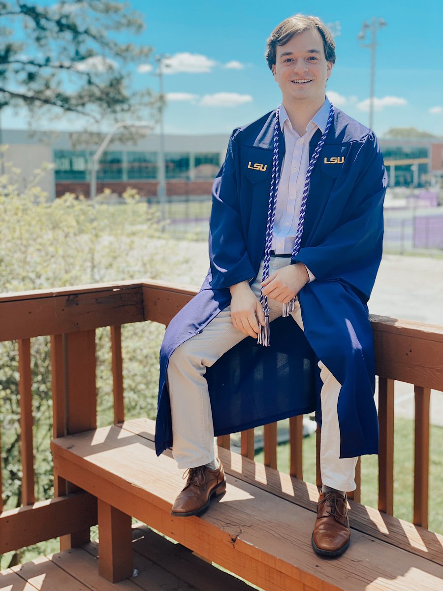 Another senior shoutout to Brother Grey Bianca! Graduating with a B.S. in Finance, Grey will be moving to Houston to start his career as a Valuation Analyst with Deloitte. Congrats, Grey, we’re proud of you!