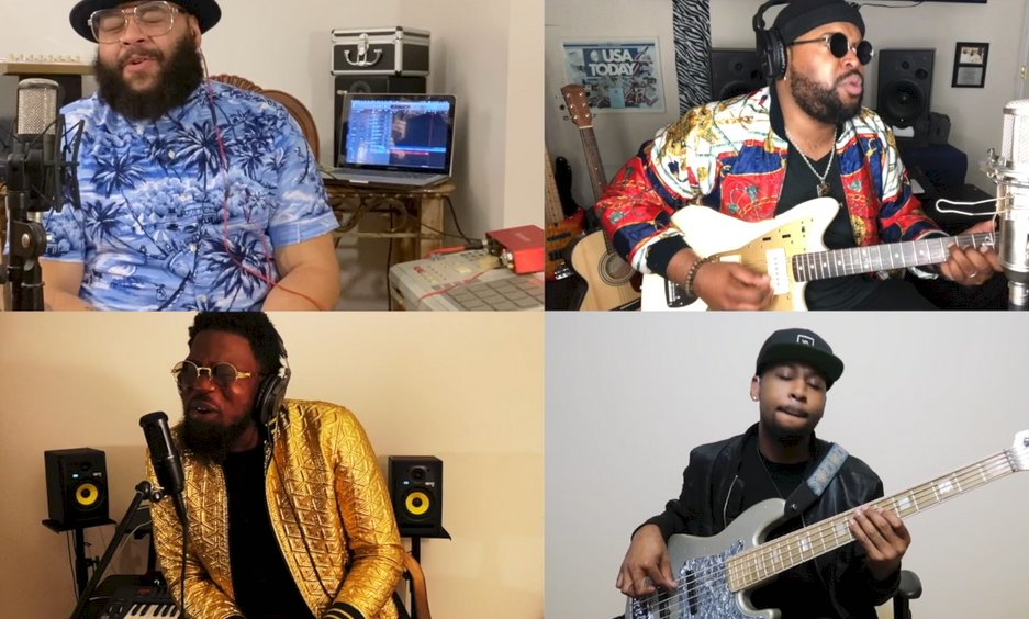 WCCBCharlotte's tweet image. .@thehamiltonesnc perform a cover of @billwithers 'Lean on Me' on #MusicForMeals. WATCH NOW and DONATE to help @shmetrolina purchase food boxes for those impacted by #COVID19: ow.ly/3OqY30qGnN6 The Hamiltones NC Second Harvest Food Bank of Metrolina #WCCB #cltmusic #music