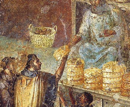 The centrality of bread to the Roman diet is shown by Jevenal’s despair that all the population wanted was bread and circuses (panem et circenses).