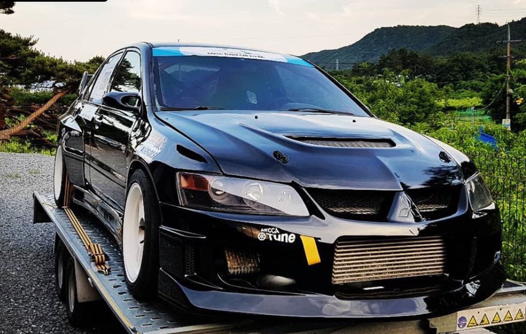 チャージスピード CHARGESPEED LANCER EVOLUTION CT9A リアバンパー-