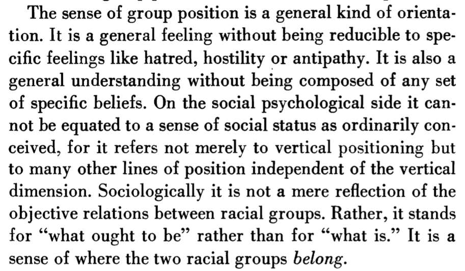 58. Racism also operates with a sense of where the races belong. The subordination of other races is so that the dominant race sees their dominant status reflected back. The narcissist exploits and abuses to see his or her dominant status reflected back.