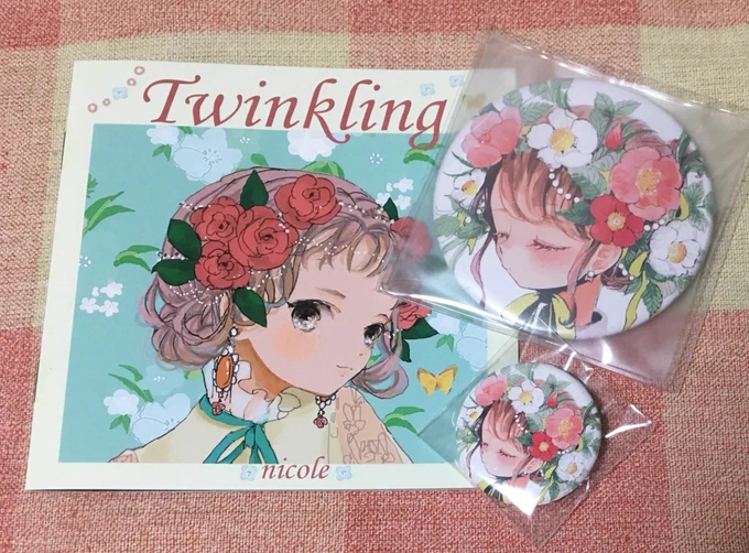 本日のエアコミティア、詳細はリプ欄に記載します!

①②新刊両面表紙です(タイトル未定/発刊は次回コミティア予定)

③BOOTHでスマホケースやトートバッグ等のグッズ取り扱ってます

④イラスト本・缶ミラー・缶バッジの3点セットを1日限定通販します

#エアコミティア
#エアコミティア_イラスト 
