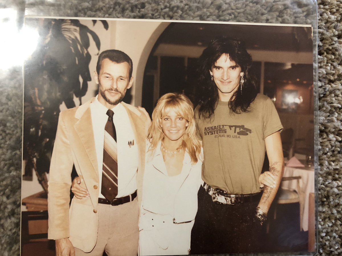 Motley Crue drummer, Tommy Lee, married actress, Heather Locklear, in May  1986. After they split 7 years later, Heather married Bon Jovi guitarist,  Richie Sambora, \u0026 Tommy married, actress, Pam Anderson., image size:1200x899