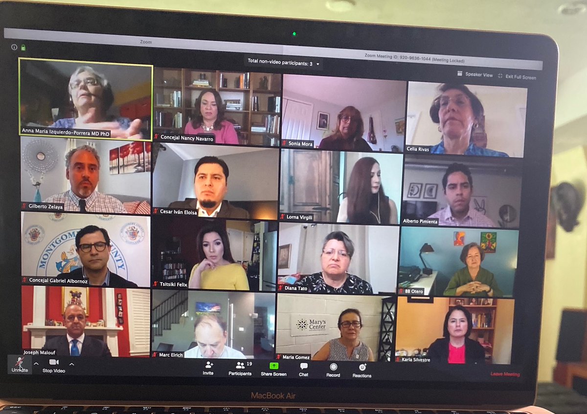 nancy_navarro's tweet photo. Our live stream Spanish language COVID-19 TownHall reached about 14,000 people- we had a stellar panel and @Telemundo44 and @UnivisionDC moderated the event- Thank you Familia!! Muchas Gracias por participar! #InformacionAlDia #CommunityVoice #AllInThisTogether https://t.co/UVNFB1XIXo