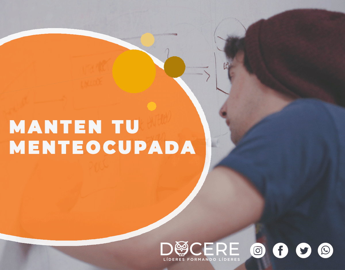 docerehn's tweet photo. ✅✅ ENTRENA TU MENTE ✅✅ Manten siempre tu mente ocupada, desarrollando cursos cursos y aprendiendo siempre algo nuevo. forma parte de la comunidad de profesionales que hará el cambio. Seguí formándote y avanzando con DOCERE.

🦉Seguí nuestros Cursos, talleres y webinars. 🦉 https://t.co/p0LbybdQqM