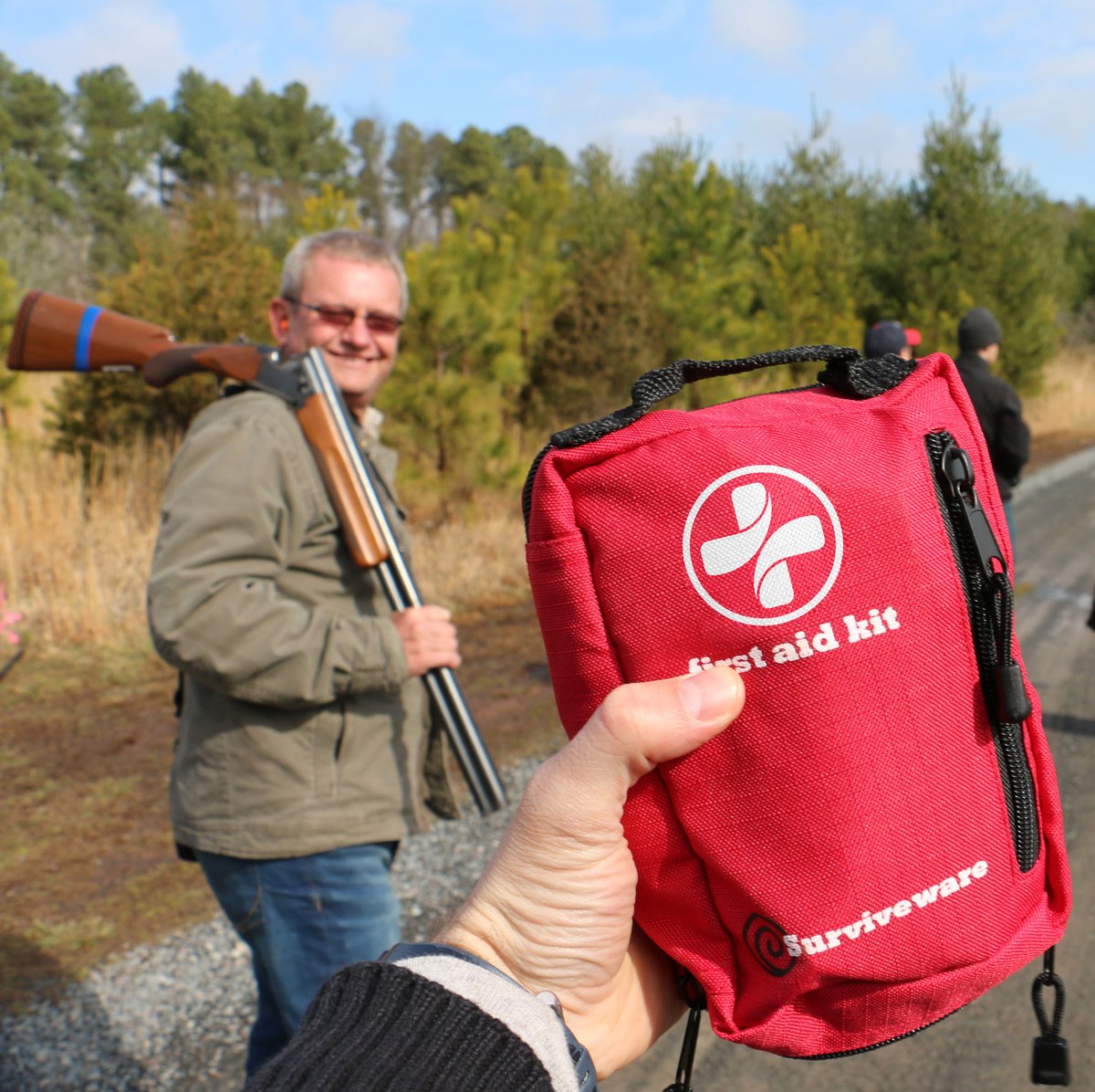 surviveware's tweet photo. Make sure that you won't spoil the fun with cuts and scrapes. Get a Surviveware Small First Aid Kit. Send us a DM to learn more about our Small First Aid Kit. #beprepared #surviveware #smallfirstaidkit #fak #bushcrafting #firerange #gunskills #shootingrange #outdoors #outdoorkit https://t.co/IE5AtqG8D4