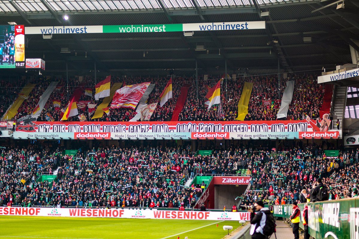 C – Choreos: We only see the end product for a few seconds, but it's a pain-staking task to prepare, design and put together displays. Without the fans, this isn't possible. At the Alte Försterei or around the country.  #fcunion