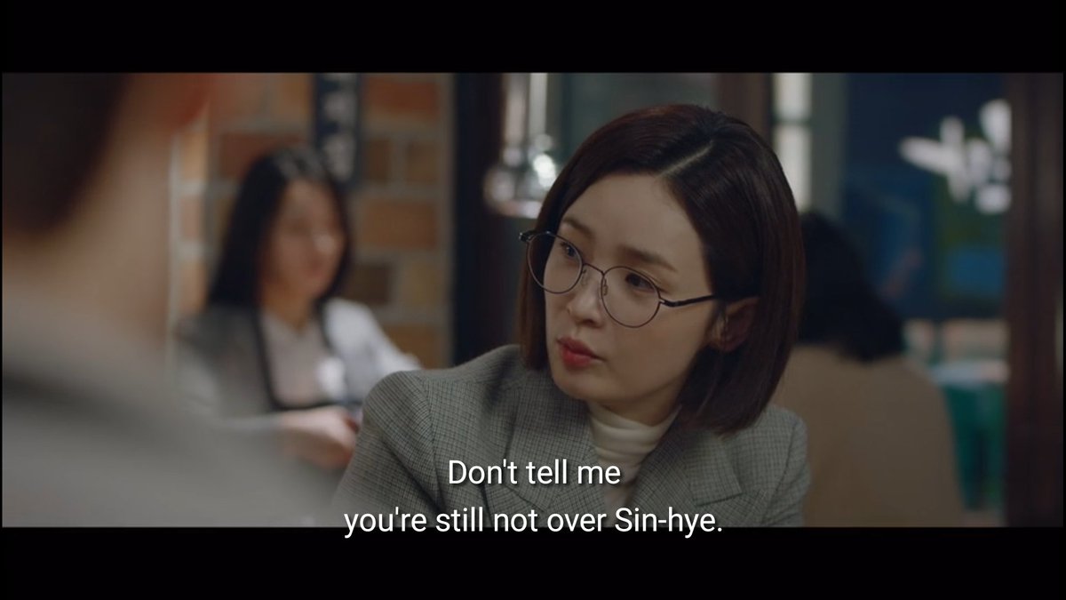 For Seokhyeong & Minha loveline.I feel like Sinhye ( SH ex-wife) will give depth on their relationship. Seohyeong respects & still feel sorry to sinhye. Eventhough its not love, there is still unsolved feelings & issues. ( I hope SH learn to let it go) #HospitalPlaylist