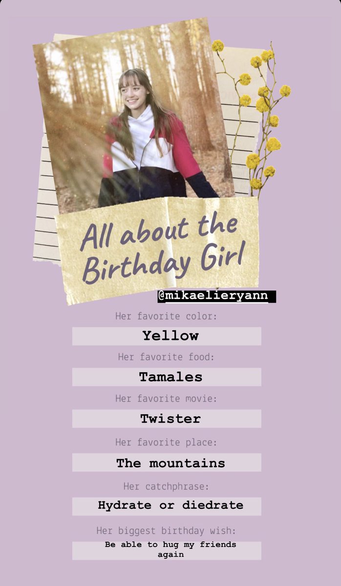 TriSigmaLU's tweet photo. Happy birthday to our sister Mikaelie! https://t.co/84EowJpAIM