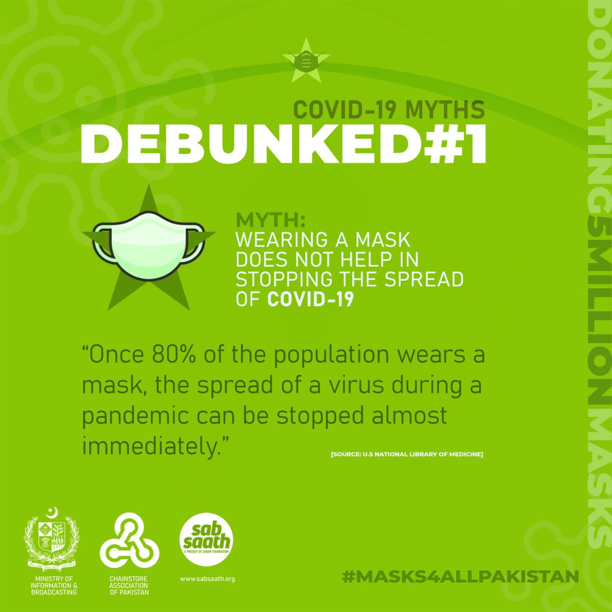 MoIB_Official's tweet photo. #Masks4AllPakistan #CapTheCurve #Masks4All #CoronaFreePakistan https://t.co/PrAEY5wbbp