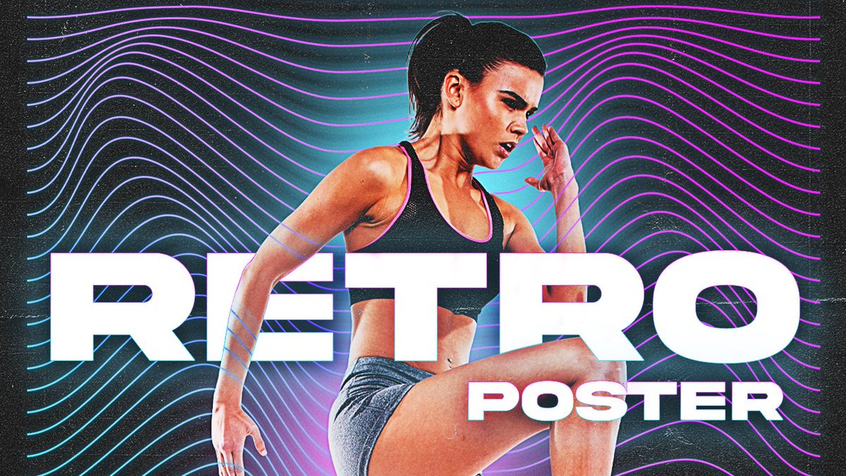 almostannoyed's tweet photo. New video out where we are taking a look at how to create a wavy line pattern inside of illustrator and then create a synthwave inspired retro poster. 

Video: https://t.co/Xqdnk7fPM1

#retro #synthwave #tutorial https://t.co/SN4hzJVkWq