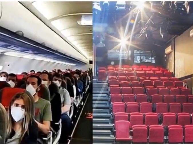 🤔Als avions sí, als teatres no?😡

🔥És el moment d’alçar-se🔥

✊🏾La cultura és un bé comú, la cultura és vida.❤️

👊🏽PROU MENYSPREAR EL MÓN ARTÍSTIC⚠️