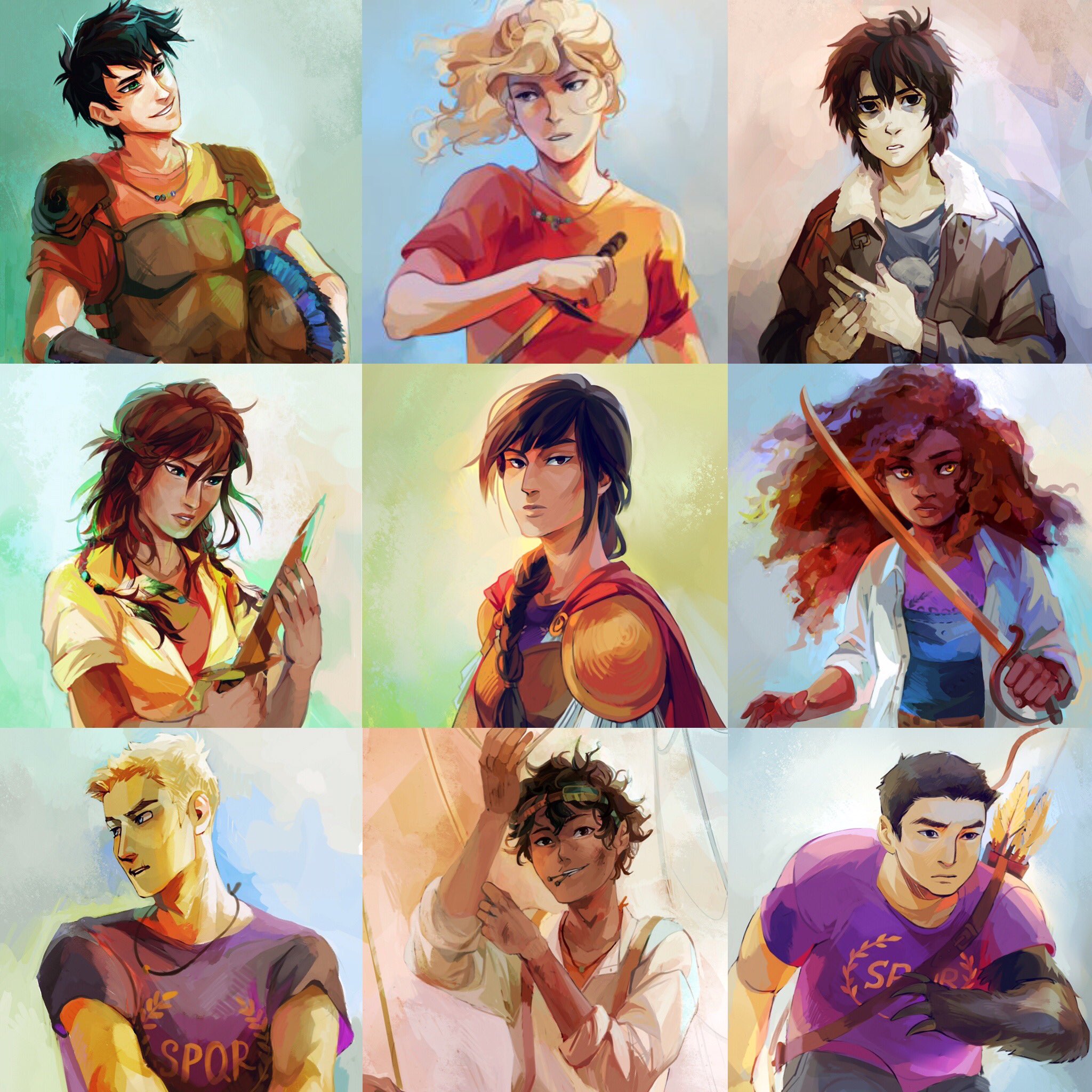 Heroes Of Olympus Fan Art Viria