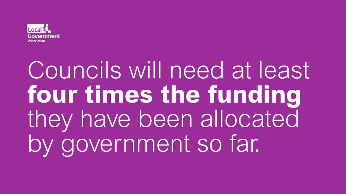  #LocalGov continues to lead local efforts to beat  #coronavirus but is being stretched to the maximum. Many councils continue to face spiralling cost and demand pressures at the same time as seeing a huge drop in income. This is unsustainable.THREAD (1/8) 