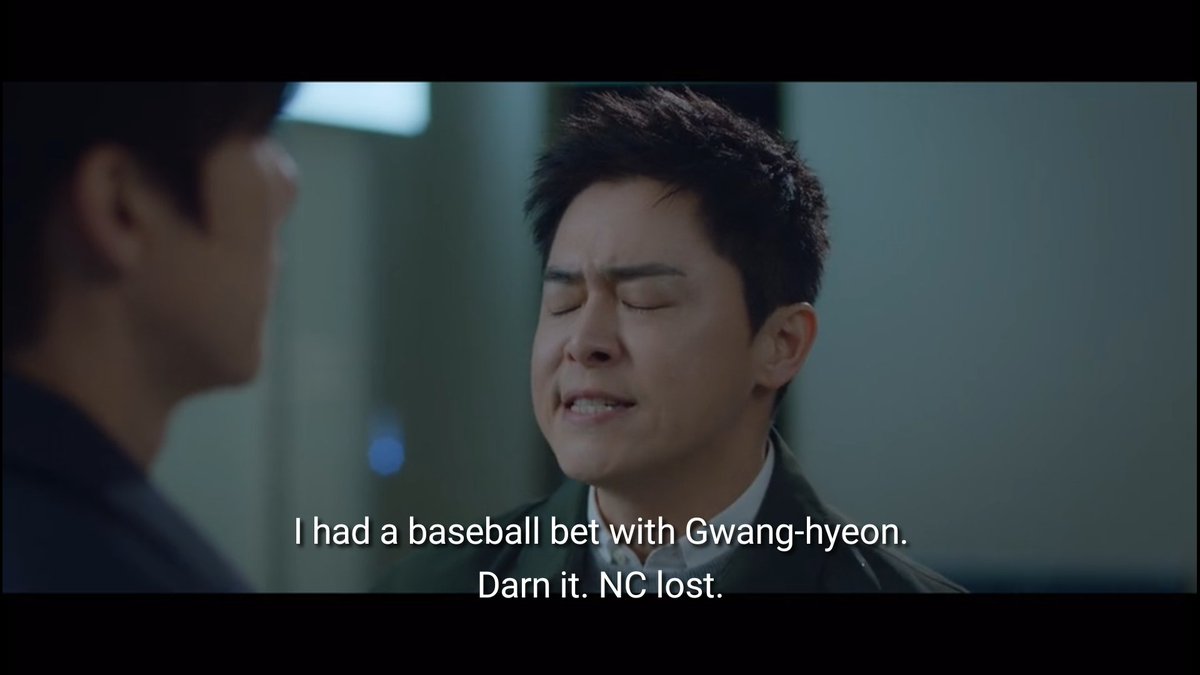 Baseball is Life,  Gwang hyeon is Dr. Bong. They are long time friends.If you want to watched other kdrama promoting  #stoveleague