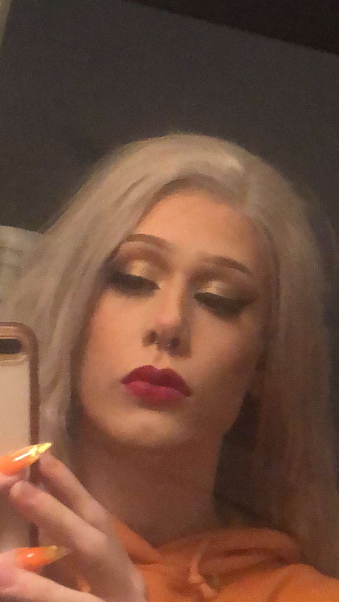 MsGigiGoode's tweet photo. I did my friends makeup hopefully he doesnt mind me putting this out there and drawing on a new set of brows is so hard wow https://t.co/sUiy0k4sUg