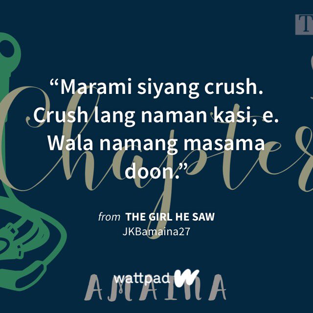 HanariMae's tweet photo. Parang ako!
#TheGirlHeSaw
#WattpadPH
#Chapter04 https://t.co/INMrmIAI4V