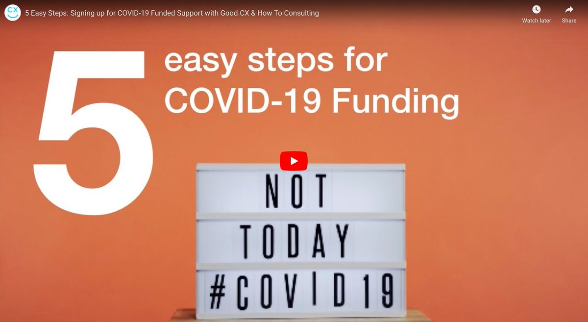 good_cx's tweet image. Our Kiwi clients asked for some help - so here it is: 5 steps to get easily signed up for fully funded biz support
tinyurl.com/ybhyulzu
