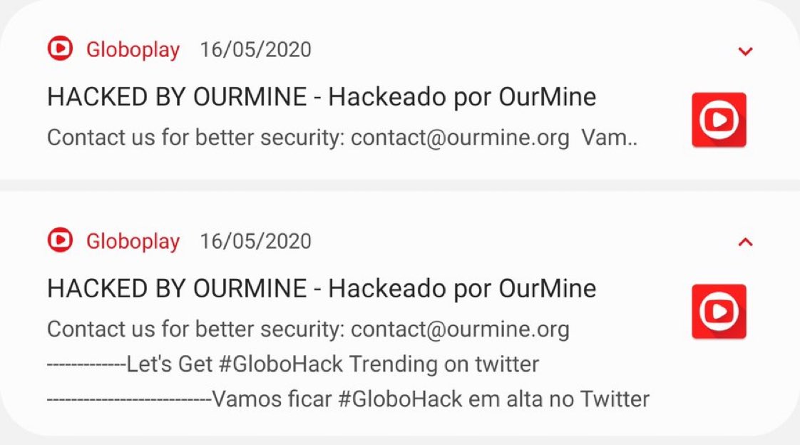 ourmineop's tweet photo. Pedindos que continuem com a tag #Globohack , vamos derrubar outro aplicativo em poucas horas 🤫 https://t.co/cl6xqc7XkZ