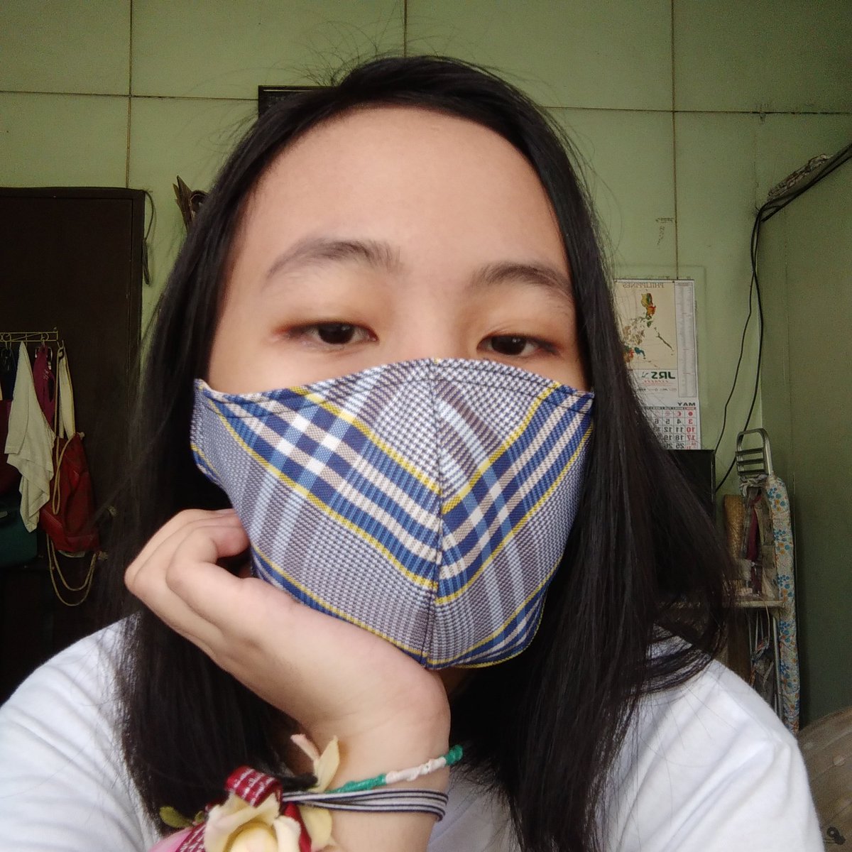 venusining's tweet photo. Since the epidemic might last longer and wearing face masks is mandatory now, how about face masks that match the school uniforms?
Presenting.. ROCESIAN FACE MASK O(≧▽≦)O
#Rocesian
#SEWcialDistancing https://t.co/0XiNR8CgYY