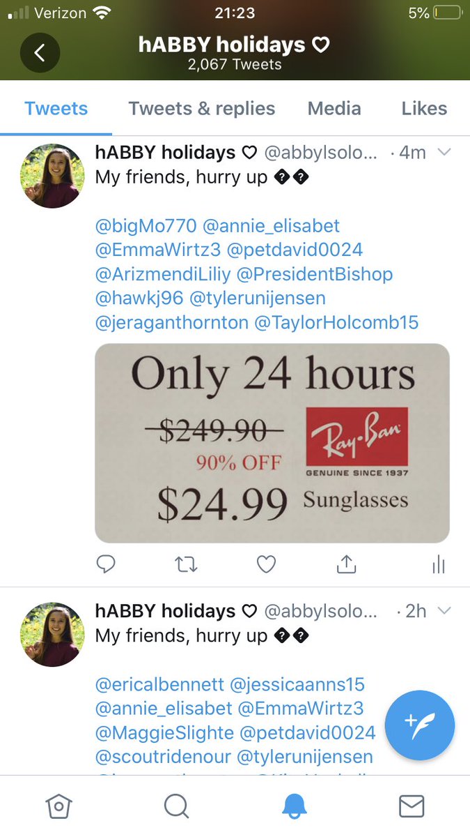 abbylsolomon's tweet photo. Sorry y’all. I got hacked. I haven’t even been on Twitter since Christmas 🤷‍♀️ https://t.co/XUnwNRgOVd