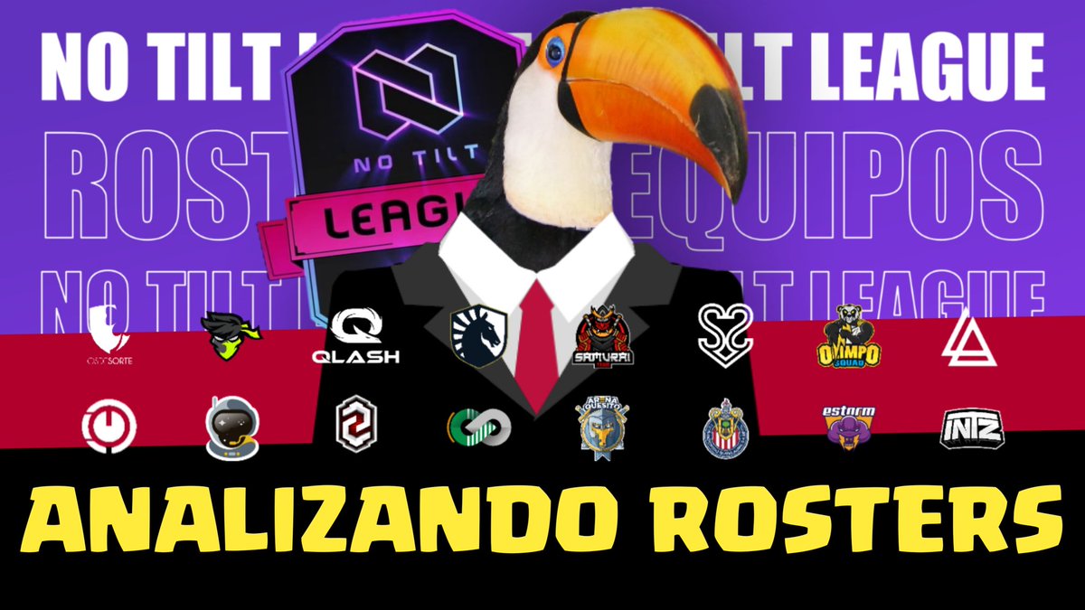 ¡Nuevo Video!🥰

Análisis y Opinión de los Rosters finales de los Equipos de la No Tilt League

📎:youtu.be/zluSL3oCOC0

Se agradece Rt y Fav♥️🔄