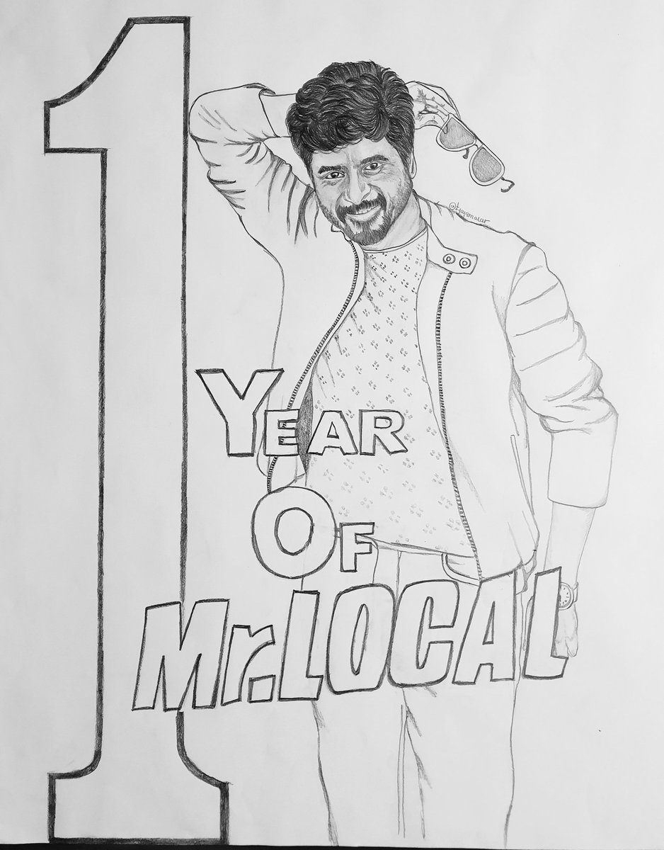 skanna_sister's tweet photo. #1YearOfMrLocal 

@Siva_Kartikeyan anna today #MrLocalDay https://t.co/aP3RrkQKrB