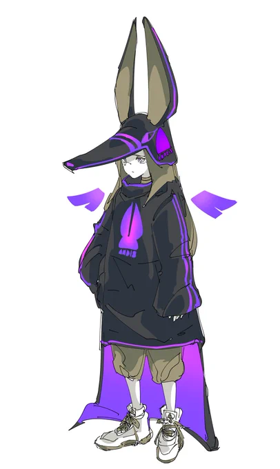 アヌビス娘らくがき 