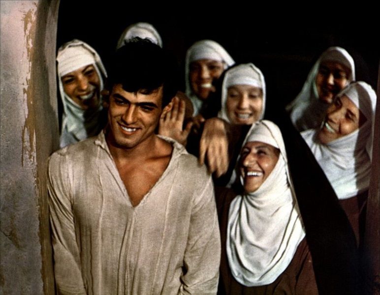 The Decameron dir. pier paolo Pasolini (1971)- A Whitmanesque excavation of the dark ages. It’s a tactile and funky series of humorous, uninhibited 14th century vignettes celebrating ancient and eternal physicality.