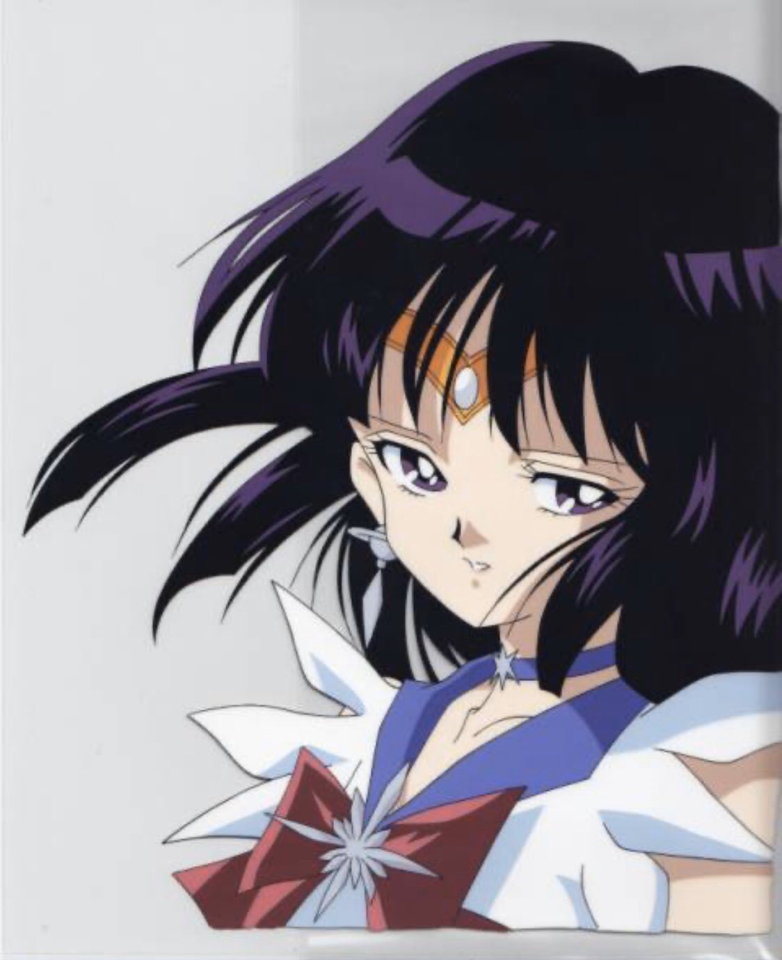 美少女戦士セーラームーン セーラーサターン 土萠ほたる セル画 美少女戦士セーラームーン セーラーサターン 土萠ほたる セル画