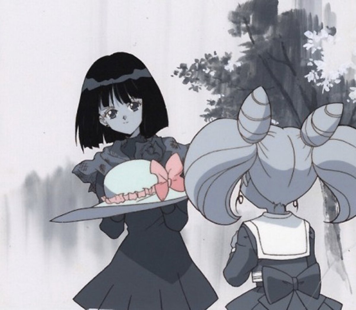 美少女戦士セーラームーン 土萠ほたる セル画 💜 セーラーサターン