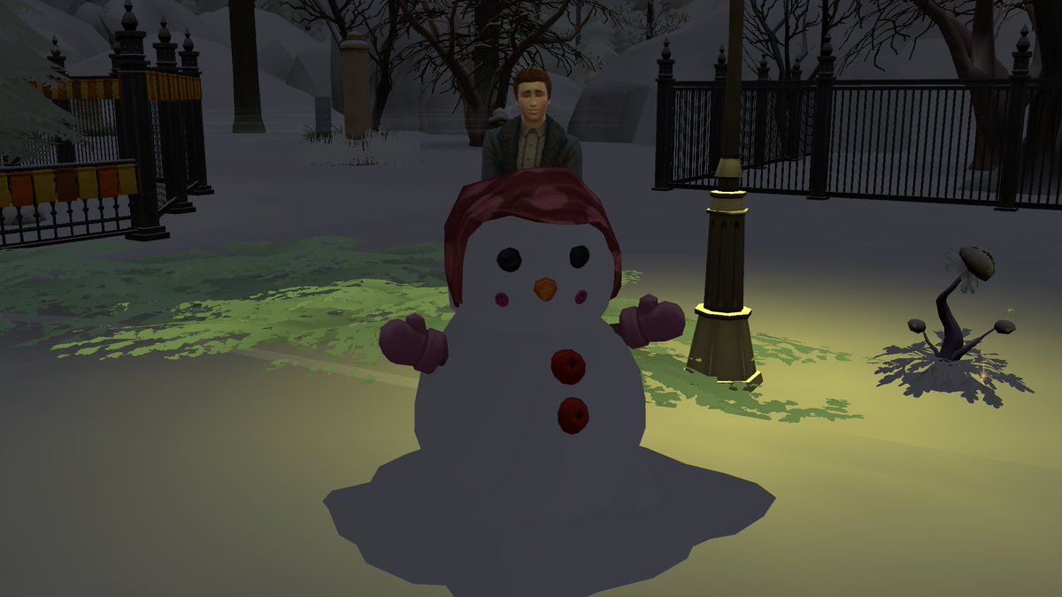 Making snowmen 