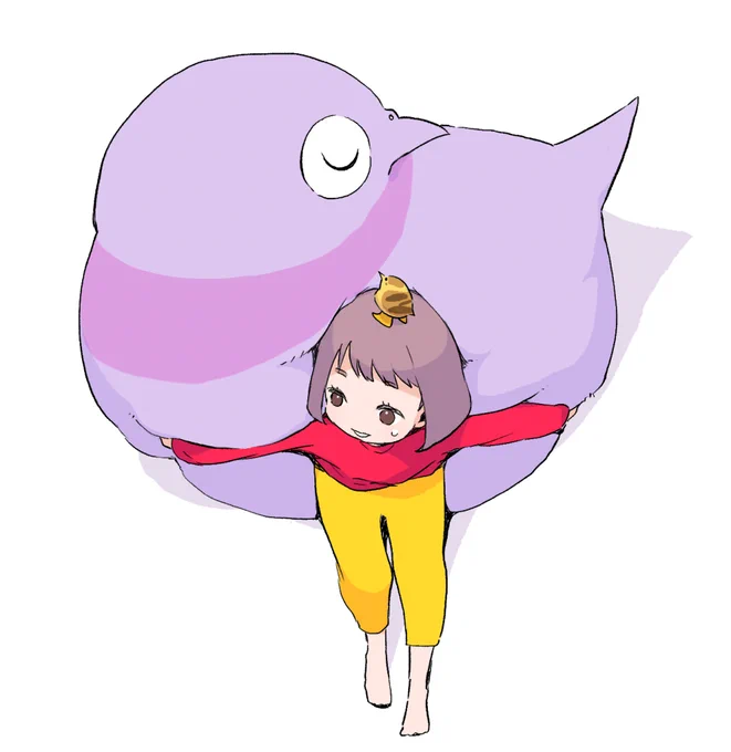 でかピヨ #ピヨとチヨ