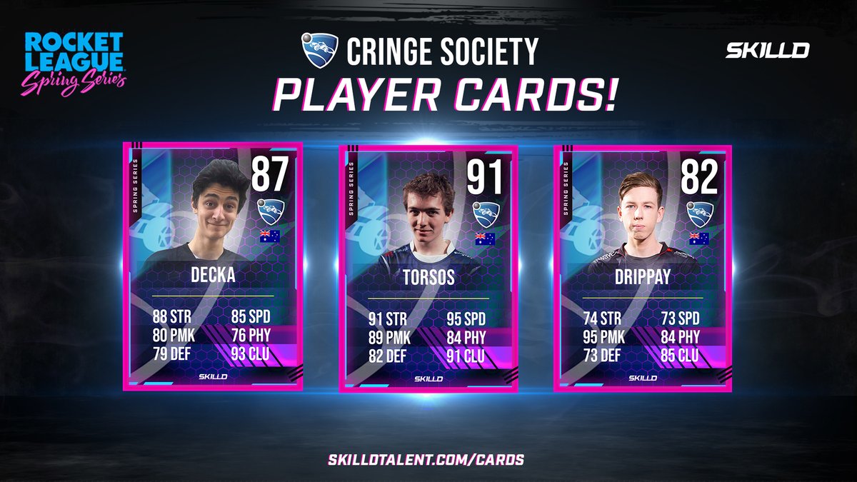 SkilldTalent's tweet photo. 📢 Taking the  #1 Spot for the highest-rated overall player in the #RLSpringSeries OCE Tournament...🏅@TorsosRL 🏅

We are Dishing out more #RLcards all week! Stay Tuned👀
#RocketLeague https://t.co/UNRhQ3VK0O