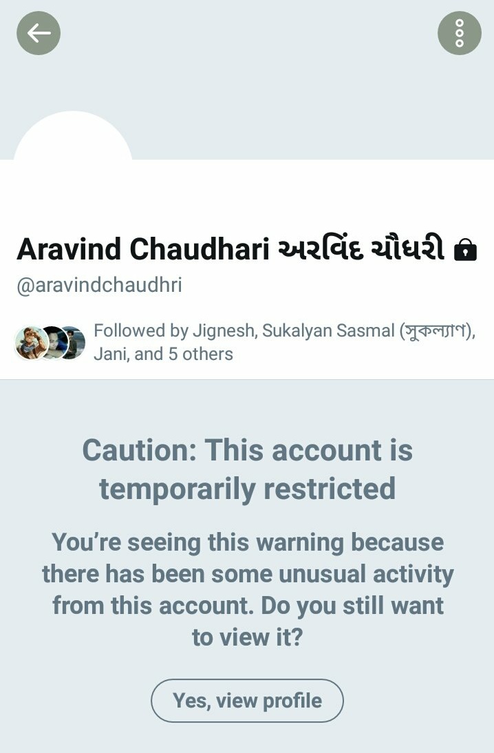kumarmanish9's tweet photo. @aravindchaudhri a popular handle of a young journalist from #Gujarat who tweets uncomfortable facts &amp; independent views was mass reported in a ploy to get his account blocked.
#Ahmedabad 
@TwitterSupport @PayalKamat @TwitterIndia please have a look at it. https://t.co/C2p2lqlTBn