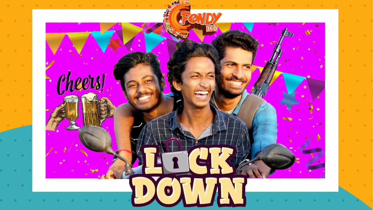Pondy360's tweet photo. 🔒Lockdown Settaigal🔐 | Pondy 360* - https://t.co/ayjxc4cCxf

🎥Video is out now
Subscribe share and Like our Channel🙏🏻 https://t.co/LYwSTtKADX