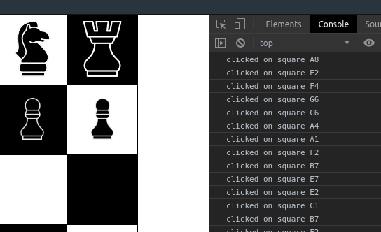 OpenShiftNinja's tweet photo. Learning the #ReactJS Game Engine and decided to build an #AntiChess game with it. So far so good - I have the board rendering and I have added the pieces. Just have to write the game logic now. I did this in college with C++ - this is much easier. #WebDevelopment #Games #NodeJS https://t.co/Zew7y1XY5n