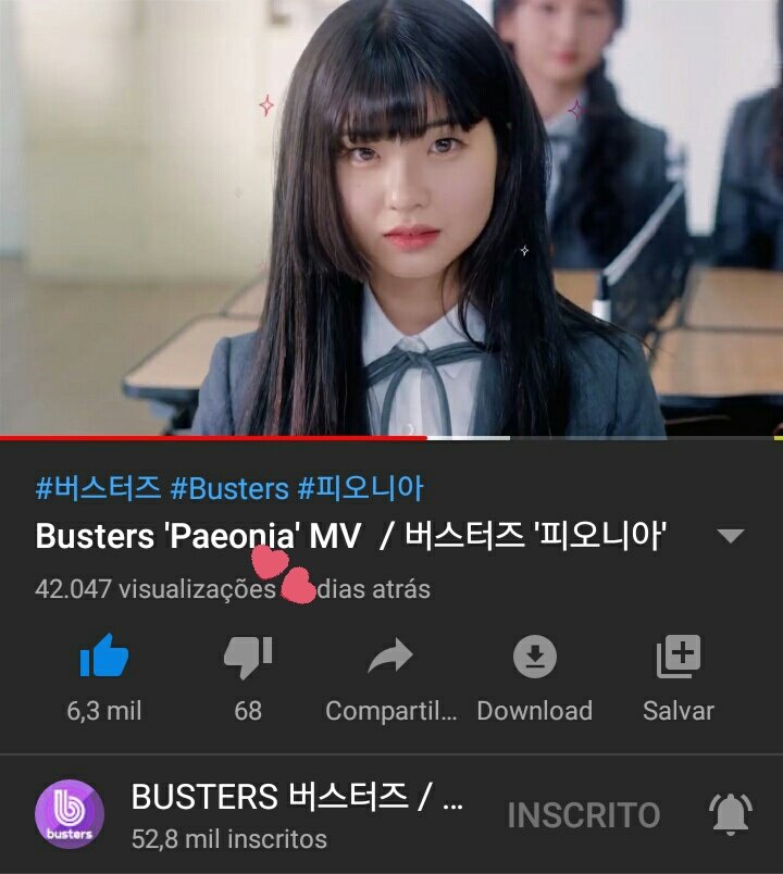BrasilBusters's tweet photo. [#YT] Falta pouco para as 50 mil visualizações...

Views em Paeonia!!!
▶https://t.co/LXM3JYbsGz

#버스터즈 #Busters #피오니아 #Paeonia #StreamPaeonia https://t.co/kJpulHc0iu