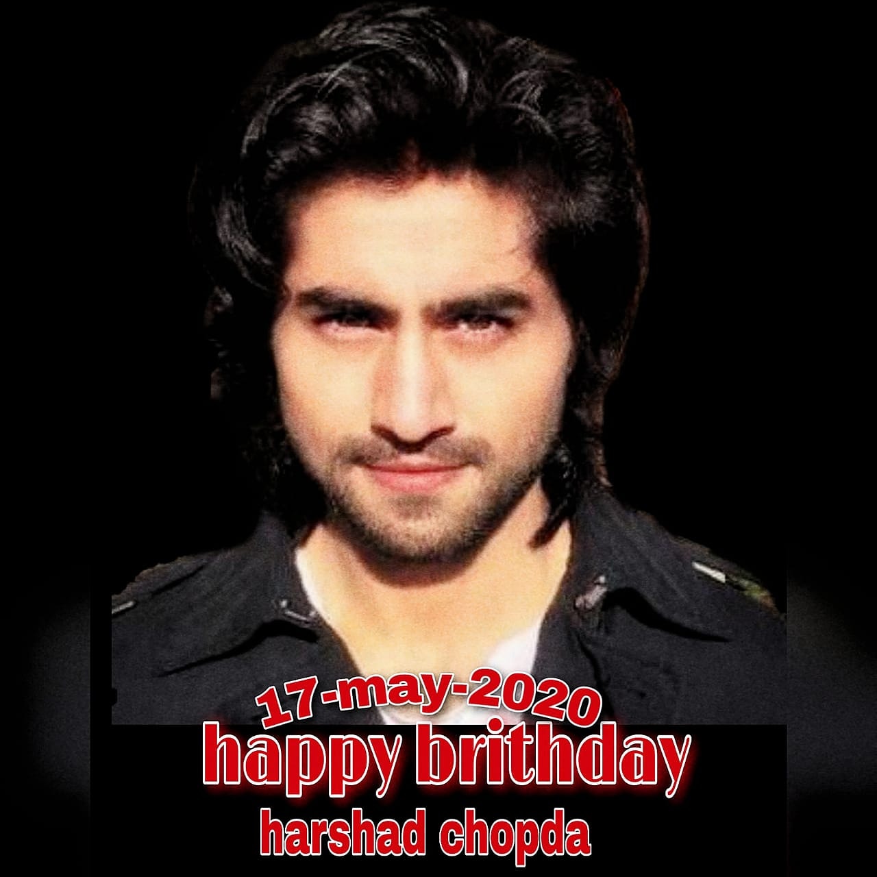 Happy birthday to harshad chopda...all the best prayers for you    