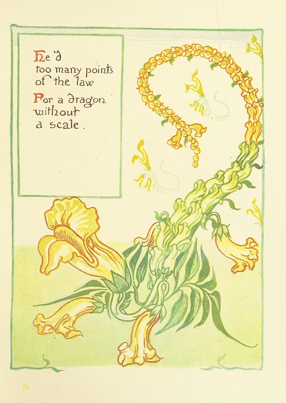 The art from "A Floral Fantasy in an Old English Garden" is pretty much made to be used in a <a href="/Ignus1/">Ignus</a>'s  #troikaRPG setting / class supplement. #PublicDomain #ttrpg 

flickr.com/photos/british…