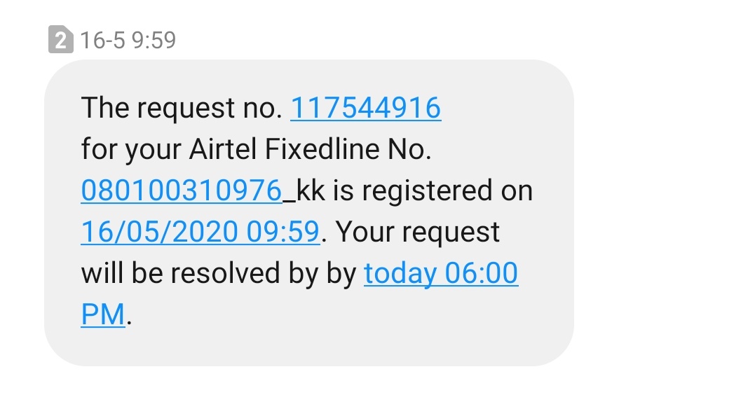 genirajeev's tweet image. @airtelindia @Airtel_Presence I am facing speed issues from last 2 months due to low range of ur dual band router. I created a ticket to shift it to a different place yesterday having SLA of 6pm.Its next day now n I am yet to hear from ur people. #uselessDevice #uselessService