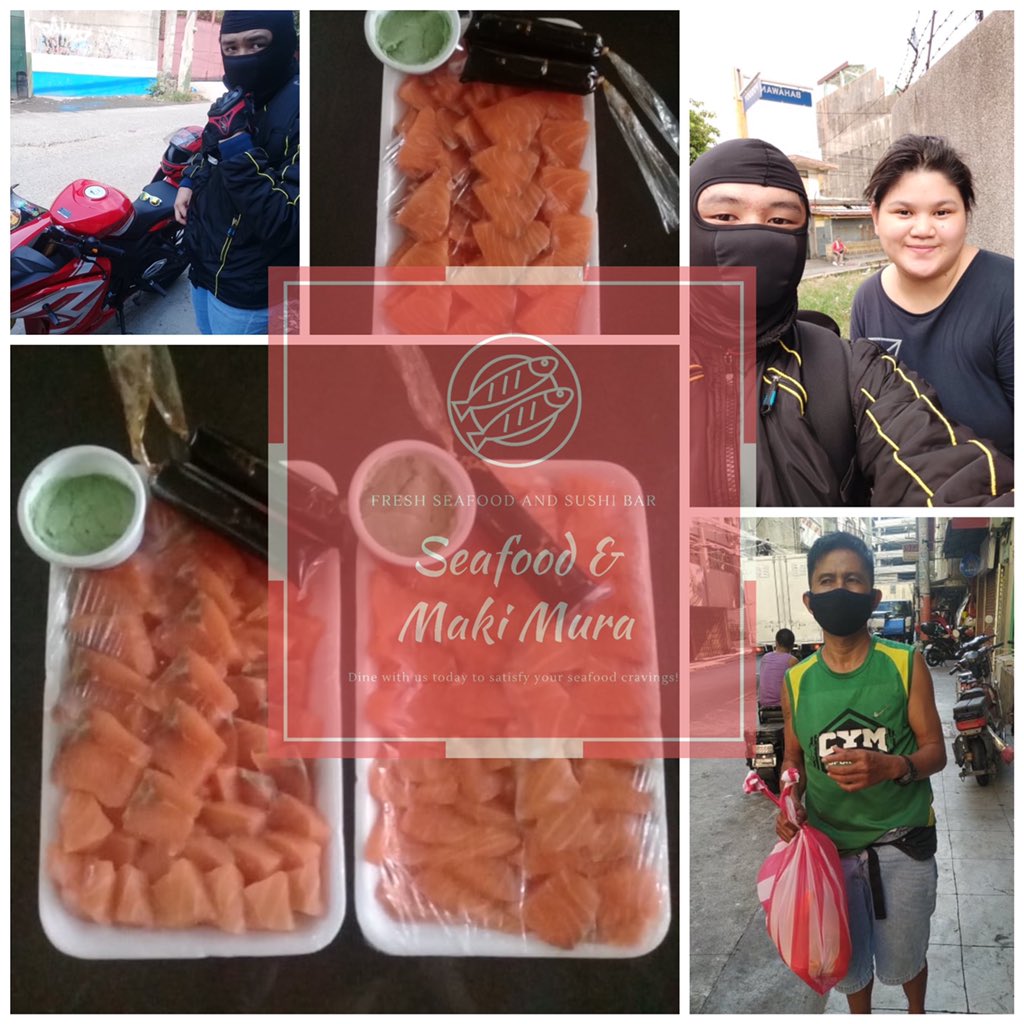 seafoodmakimura's tweet photo. Successful deliveries! 🏍 https://t.co/qQfDKgaAf3